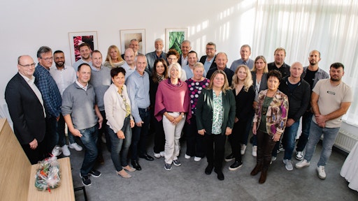 Gemeinsames Feiern der Jubilar:innen am Frischküche-Standort St.
Pölten.