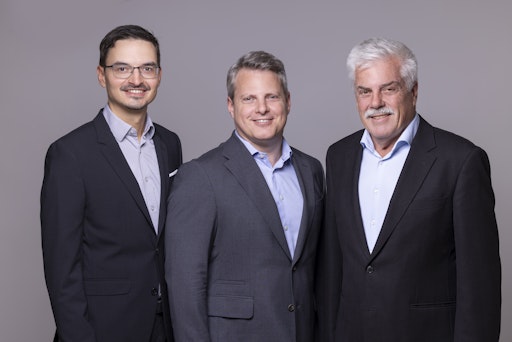 Das Führungsteam in Schlins von links nach rechts: Markus
Klösges, Christian Gerstgrasser, Kurt Gerstgrasser.