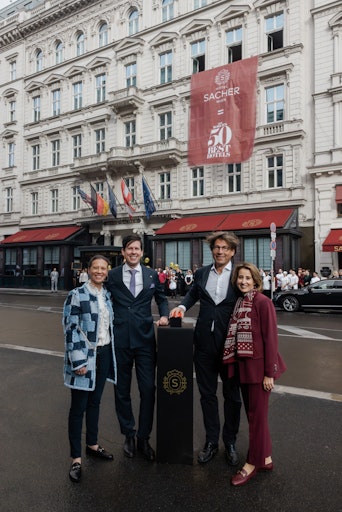 Hotel Sacher Wien feiert „The World's 50 Best Hotels 2025"