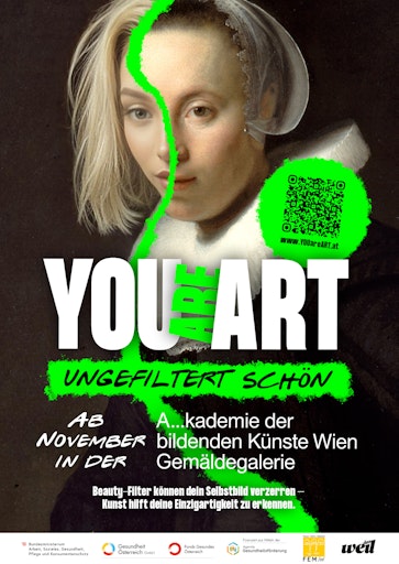 Rembrandt Harmensz. van Rijn (1606 –1669), Bildnis einer jungen
Frau, 1632, Öl auf Leinwand © Gemäldegalerie der Akademie der
bildenden Künste Wien.