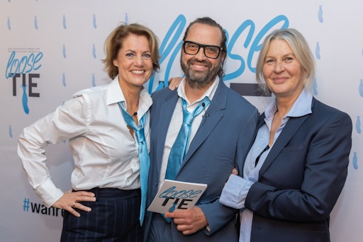  Krebshilfe-GF Martina Löwe mit dem diesjährigen Lead-Testimonial
Gerald Fleischhacker und Fotografin Sabine Hauswirth