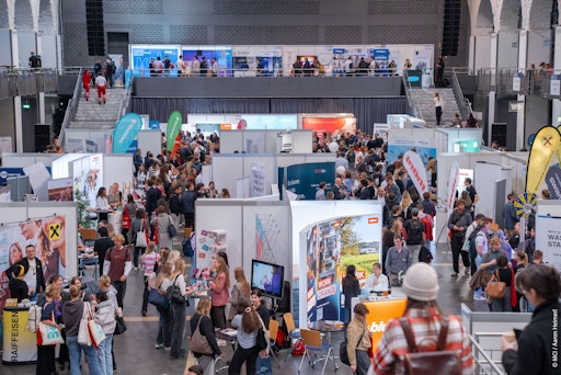 MCI Recruiting Forum 2025 im Congress Innsbruck © MCI / Aaron
Heimerl