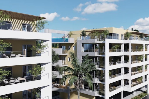 Camino del Sol in Cabarete an der Nordküste der Dominikanischen
Republik umfasst drei moderne Wohngebäude auf einem 3.106 m² großen
Areal mit insgesamt 30 exklusiven Apartments. // Weiterer Text über
ots und www.presseportal.de/nr/181354 / Die Verwendung dieses Bildes
für redaktionelle Zwecke ist unter Beachtung aller mitgeteilten
Nutzungsbedingungen zulässig und dann auch honorarfrei.
Veröffentlichung ausschließlich mit Bildrechte-Hinweis.