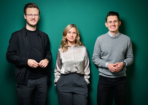 v.l.n.r.: Jakob Winter, Digitalchef & Mitglied der Chefredaktion,
Anna Thalhammer, Chefredakteurin, Michael Sommer, Head of Product im
KURIER Medienhaus
