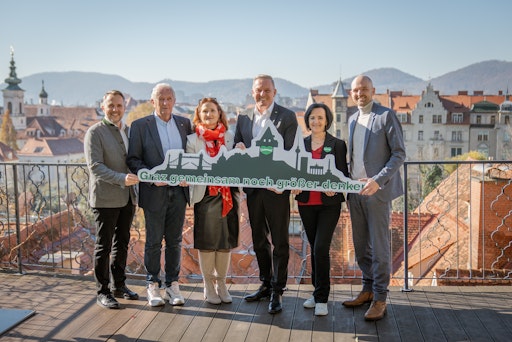 Vorschau Bild von Gemeinsame Pressekonferenz Land Steiermark, STG und
Erlebnisregion Graz