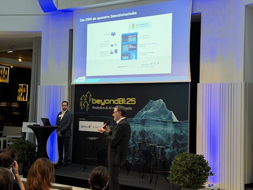 Vorschau Bild von Fachtagung beyondBI:25 – Analytics & AI neu gedacht am 4.
November 2025 in Wien: Das DWH als operative Datendrehscheibe