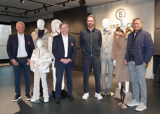 KitzSki bei der Winterstart Pressekonferenz bei BOGNER in
München.