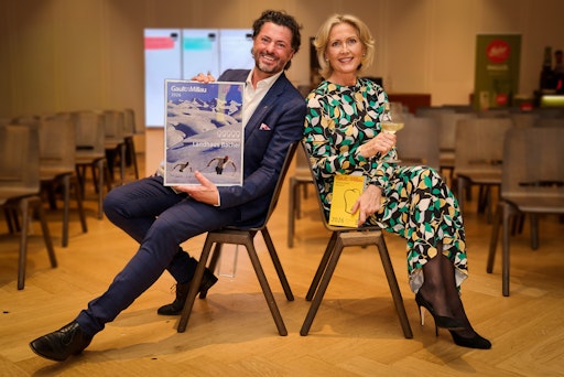 Thomas Dorfer und Martina Hohenlohe feiern die Verleihung der 5.
Gault&Millau-Haube an Thomas Dorfer vom Landhaus Bacher im
niederösterreichischen Mautern an der Donau.