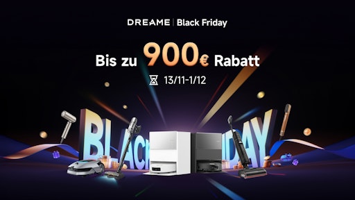 Dreame BLF Deals // Weiterer Text über ots und
www.presseportal.de/nr/173033 / Die Verwendung dieses Bildes für
redaktionelle Zwecke ist unter Beachtung aller mitgeteilten
Nutzungsbedingungen zulässig und dann auch honorarfrei.
Veröffentlichung ausschließlich mit Bildrechte-Hinweis.