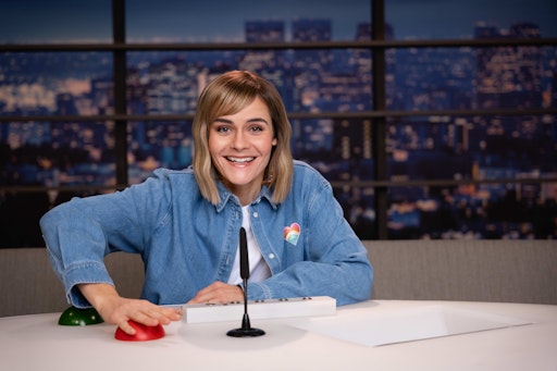 Hazel Brugger - LOL Next - Prime Video Original-Show // Weiterer
Text über ots und www.presseportal.de/nr/8337 / Die Verwendung
dieses Bildes für redaktionelle Zwecke ist unter Beachtung aller
mitgeteilten Nutzungsbedingungen zulässig und dann auch honorarfrei.
Veröffentlichung ausschließlich mit Bildrechte-Hinweis.