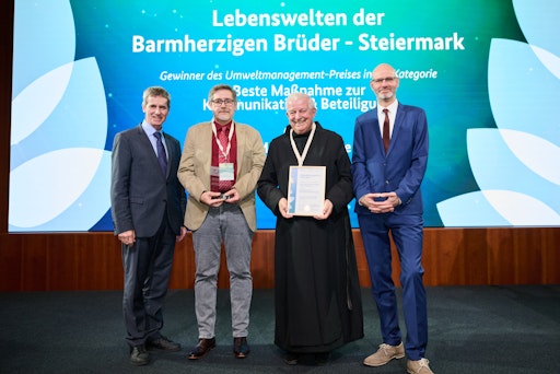 Foto von der Preisverleihung in Berlin.