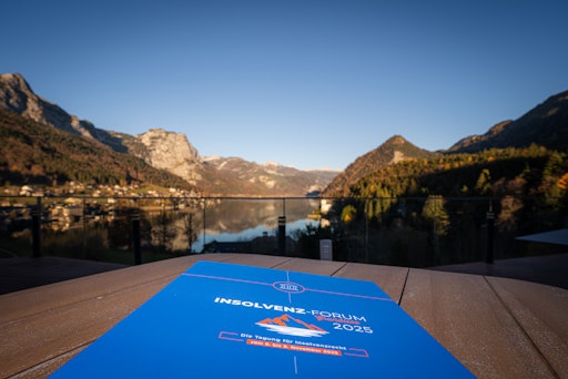 Mappe mit Hintergrund Grundlsee