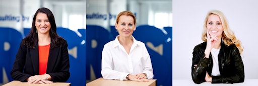 Vorschau Bild von Marion Stelzer-Zöchbauer und Eva Maria Kubin
(Geschäftsführerinnen bei COPE), Julia Warnick-Kolar
(Marketingleiterin bei COPE)