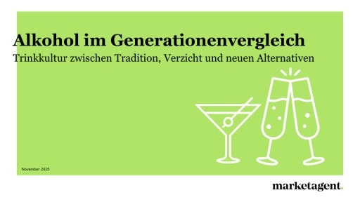  Pressecharts zur Online-Studie "Alkohol im Generationenvergleich"