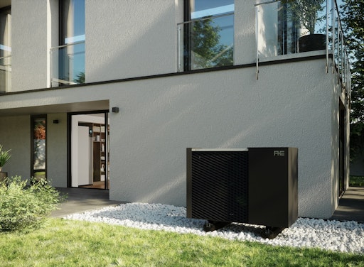 Vorschau Bild von Monoblock Wärmepumpe - Außenbereich