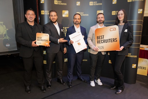 Bronze-Award-Übergabe BEST RECRUITERS x SALESIANER Gruppe