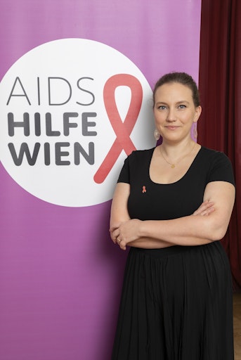 Der Menschenrechtsbeirat der Volksanwaltschaft gibt der
Beschwerde der Aids Hilfe Wien inhaltlich recht und untermauert
diese Position. Foto zeigt Zitatgeberin Dr.in Mirijam Hall,
Vorsitzende der Aids HIlfe Wien