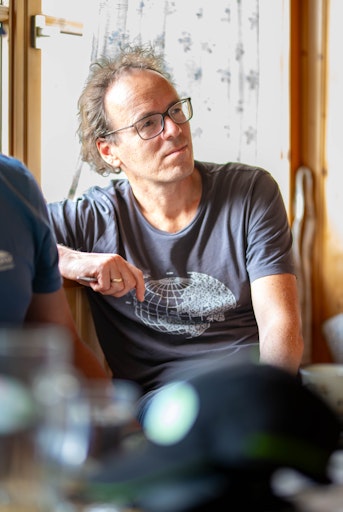 Vorschau Bild von Gletschermesser Michael Krobath im Rahmen eines
Gletschermessertreffens im Jahr 2024.