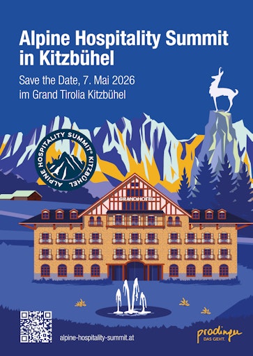 Der Alpine Hospitality Summit ist die führende Fachveranstaltung
für Innovation, Entwicklung und Investition im alpinen
Tourismusraum.