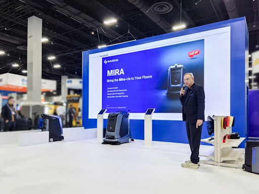 Vorschau Bild von Peter Kwestro, Global Strategic Marketing and Business
Development Director bei Gausium, sieht in Mira ein Beispiel für die
zukunftsorientierten Lösungen des Unternehmens und einen wichtigen
technologischen Fortschritt für die Reinigungsbranche.