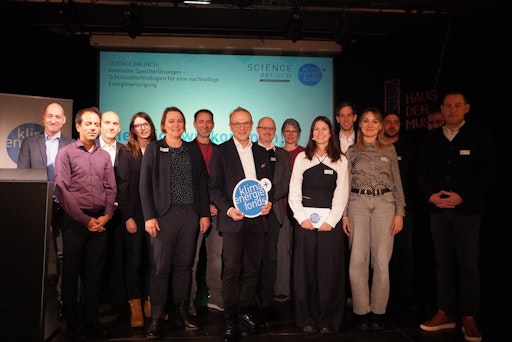 Gruppenfoto - "Science Brunch"-Veranstaltung des Klima- und
Energiefonds am 24.11.2025