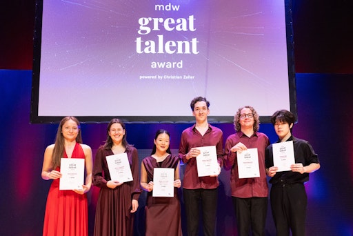 Die Preisträger_innen des mdw great talent award 2025