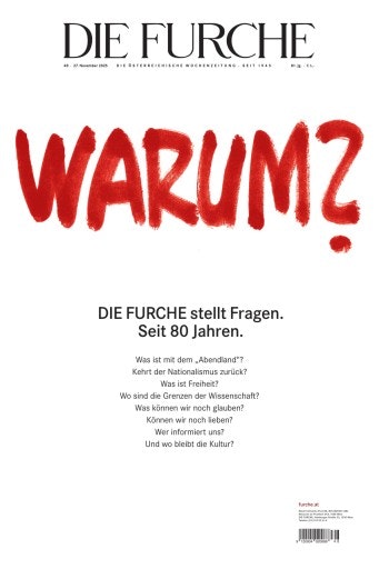 Vorschau Bild von Das Cover der Jubiläumsausgabe der FURCHE