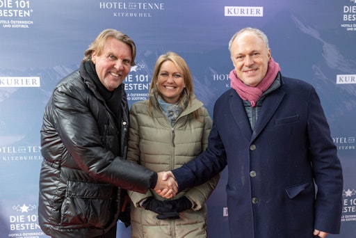 KURIER präsentiert Kooperation mit „Die 101 besten Hotels
Österreich & Südtirol“