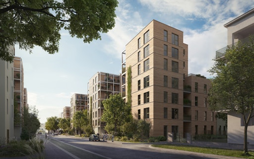  Innerhalb weniger Wochen platziert: Das IFA Bauherrenmodell
„Baumstadt 3“ in der Werndlgasse 9 in Wien-Floridsdorf mit einem
Gesamtinvestment von 10,34 Millionen Euro. ©IFA AG