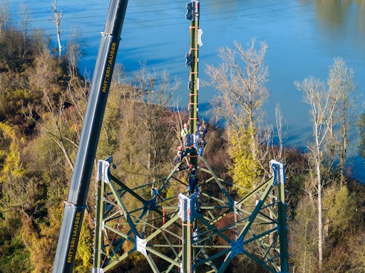 Vorschau Bild von Maststockung Deutschlandleitung in St. Peter