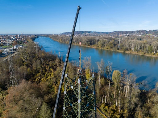 Vorschau Bild von Maststockung Deutschlandleitung in St. Peter