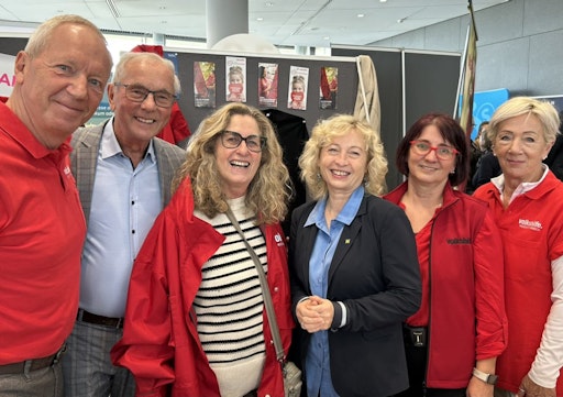 Freiwillige und Ehrenamtliche präsentierten sich bei der
Freiwilligenmesse in St. Pölten im Herbst 2025