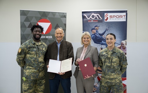  Bundesheer: Kooperation stärkt den österreichischen Spitzensport