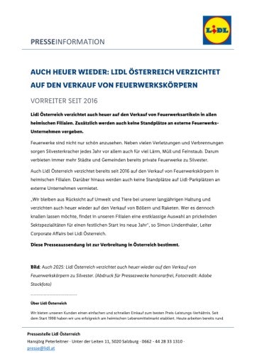 Vorschau Bild von PDF-Feuerwerksverkauf bei Lidl Österreich