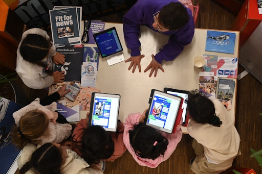 Newscamps gegen Desinformation: Bezirksregierung Arnsberg und
#UseTheNews starten Pilotprojekt an drei Schulen (Bild von der
Hamburger Woche der Pressefreiheit) // Weiterer Text über ots und
www.presseportal.de/nr/168022 / Die Verwendung dieses Bildes für
redaktionelle Zwecke ist unter Beachtung aller mitgeteilten
Nutzungsbedingungen zulässig und dann auch honorarfrei.
Veröffentlichung ausschließlich mit Bildrechte-Hinweis.