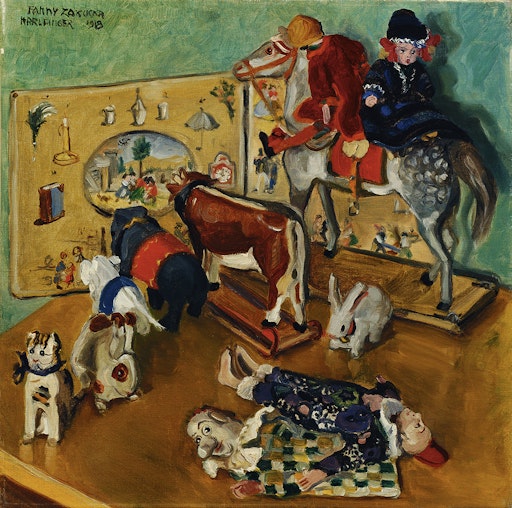 Pressebild zur Ausstellung "Wiener Moderne. Weiblich.
Widerständig. Fanny Harlfinger-Zakucka und die Wiener Frauenkunst"
der Landesgalerie Niederösterreich, 11.04.2026–17.01.2027