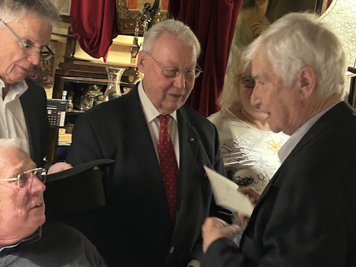 Vorschau Bild von Präsident KommR Peter Buresch (Vereinigung der Konzernpensionäre
Autriche (Stellantis Interamicales de Retraites Autriche)