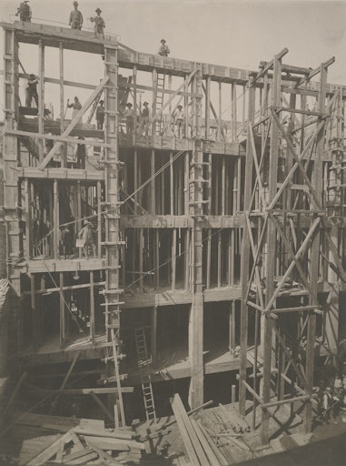 Werkstättentrakt des Hauses Kaiserstraße 61; Foto: Marianne
Strobl (1865 – 1917), Schuhfabrik Sucharipa, 1911/12