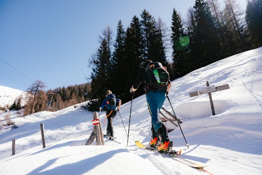 Skitourengeher:innen in Großarl
