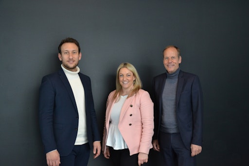 Vorschau Bild von V.l.n.r.: CEO Moritz Minarik, COO Bettina Haberler und CSO
Manfred Zettl