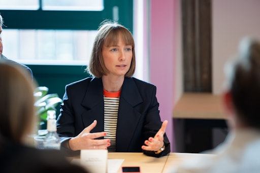  nextMedia.Hamburg stellt gemeinsam mit Beirat neuen Trendradar
für 2026 vor (Auf dem Foto: Dr. Nina Klaß, Leiterin
nextMedia.Hamburg) // Weiterer Text über ots und
www.presseportal.de/nr/106987 / Die Verwendung dieses Bildes für
redaktionelle Zwecke ist unter Beachtung aller mitgeteilten
Nutzungsbedingungen zulässig und dann auch honorarfrei.
Veröffentlichung ausschließlich mit Bildrechte-Hinweis.