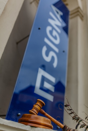 Vorschau Bild von Signa Markenrechte und Internet-Domains werden versteigert