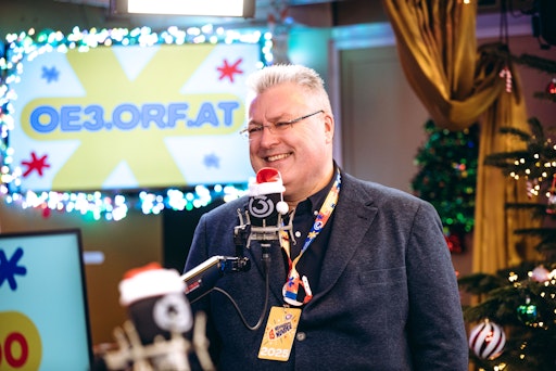 Live im Ö3-Studio in Salzburg: Michael Mertin, CEO von AT&S