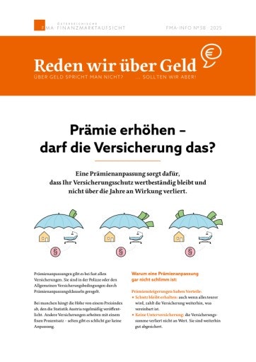 Vorschau Bild von "Reden wir über Geld" - Prämie erhöhen – darf die Versicherung das?
