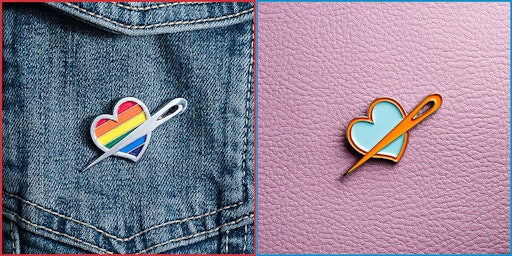 Die FindYourNeedle-Pins sollen Offline-Dating wieder einfach
machen und dienen der Community als Erkennungsmerkmal.