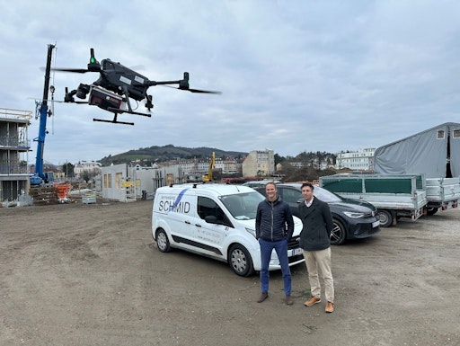 Vorschau Bild von Erste Tests der neuen Lösung aus Drohne und Laserscanner