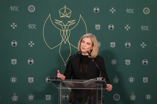 Vorschau Bild von Außenministerin Beate Meinl-Reisinger hielt im Rahmen der Matinee
"Rede zur Zukunft Europas" am 11. Jänner 2026 eine europapolitische
Rede.