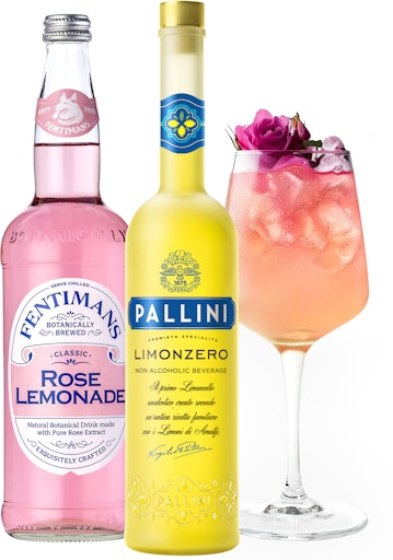  Der Signature-drink "Roses in Italy" vereint italienische
Leichtigkeit mit floraler Frische. Perfekt als Inspiration für die
alkoholfreie Barkarte, als Drink im Dry January oder als stilvoller
Genussmoment zu Hause.