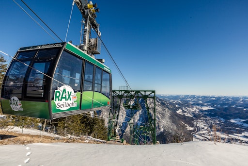  Rax-Seilbahn in den Wiener Alpen in Niederösterreich