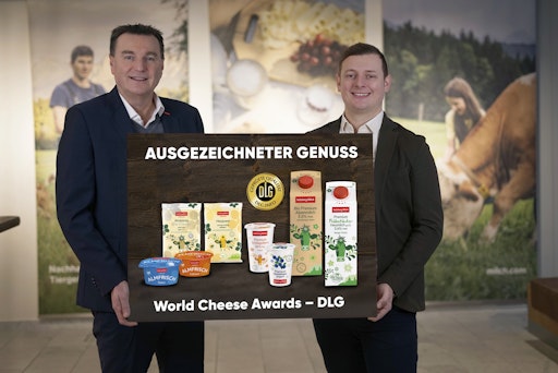 Andreas Gasteiger und Sebastian Mösl freuen sich über die
internationalen Auszeichnungen;